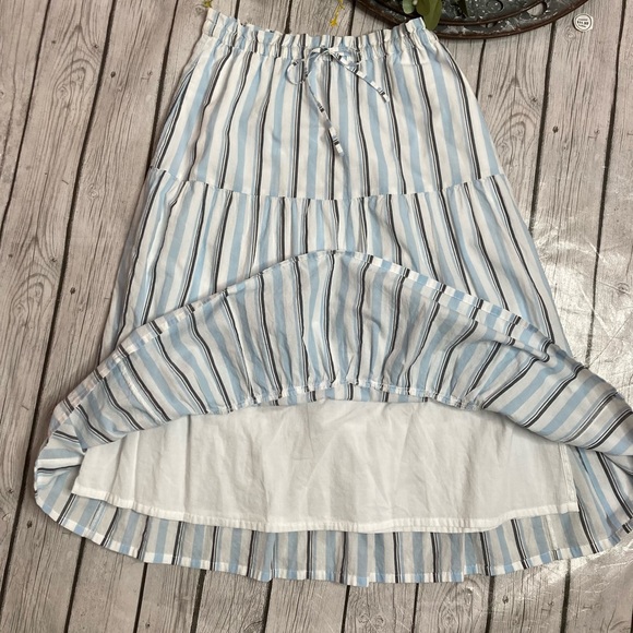 J. Crew Striped Tiered Skirt - Picture 4 of 11